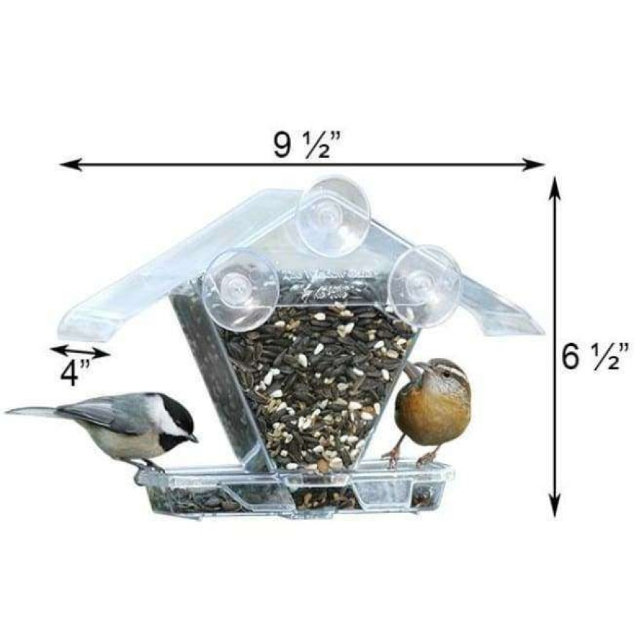 * Aspects Window Feeders Cafe Transparent Window Bird Feeder | Bird Feeders