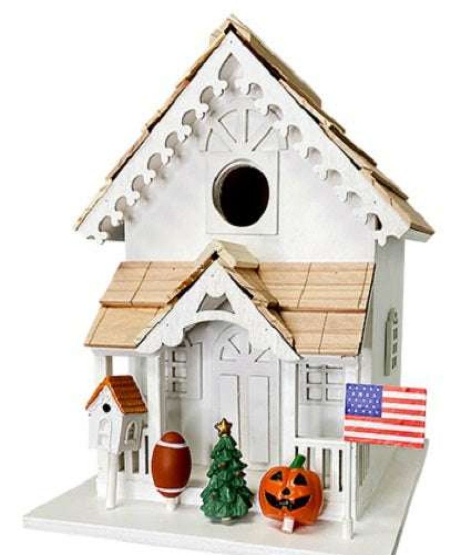 * Home Bazaar Season'S Tweetings Bird House | Bird Houses