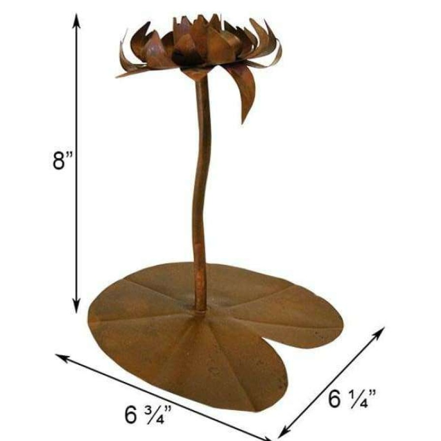 * Ancient Graffiti Copper Lotus Dripper Fountain Ground Bird Baths | Bird Baths