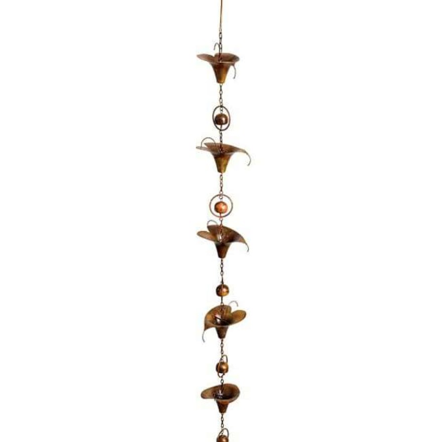 * Ancient Graffiti Decorative Hanging Chain, Calla Lilies Lawn & Garden | Lawn & Garden