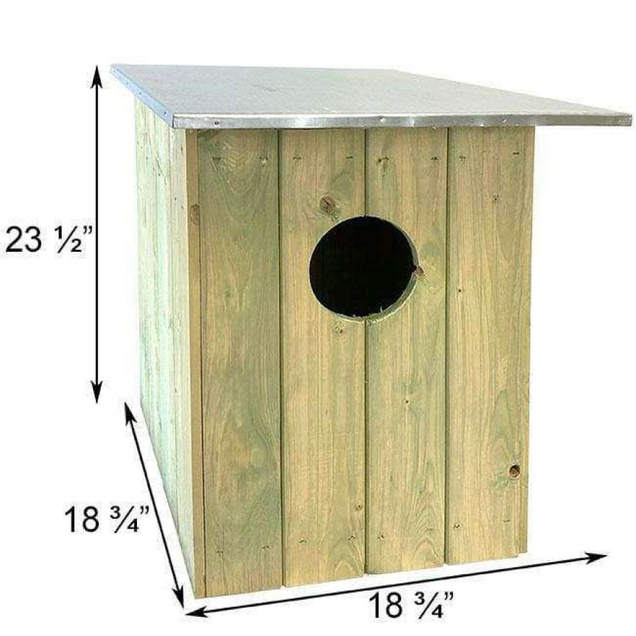 * Esschert Design Tawny Owl House Or Barred Owl House | Bird Houses