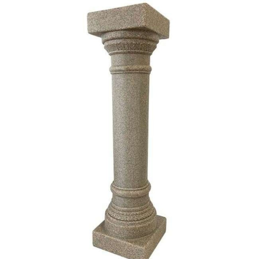 * Emsco Group Greek Column Pedestal, Sandstone Colored, 32 H Lawn & Garden | Lawn & Garden