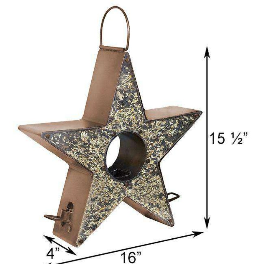 * Good Directions Hanging Feeders Star Shaped Fly Through Bird Feeder | Bird Feeders