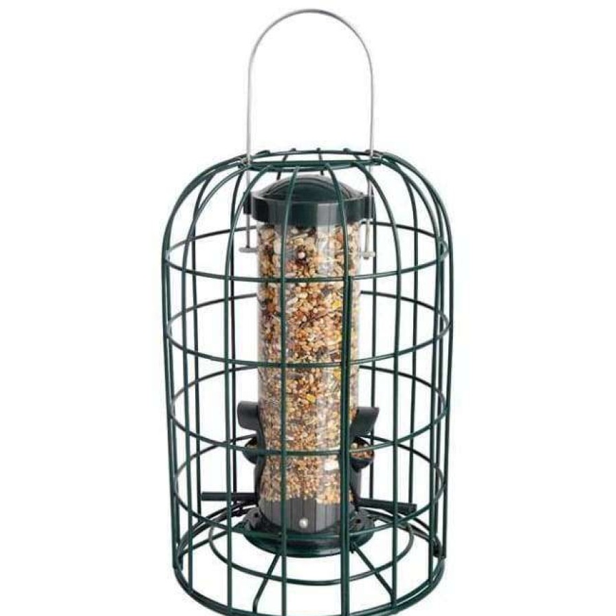 * Esschert Design Cage Feeders Caged Tube Bird Feeder | Bird Feeders