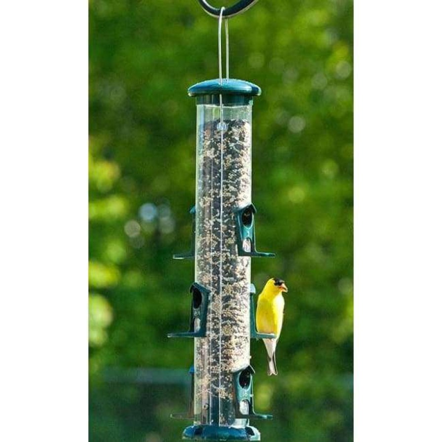 * Woodlink Audubon Seed Tube Green Bird Feeder, 15 | Bird Feeders