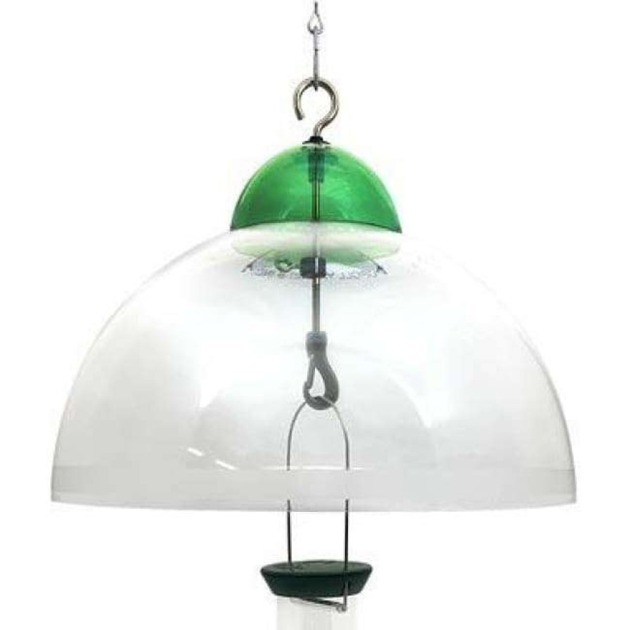 * Droll Yankees Squirrel Guard, Green Bird Feeder Accessories | Bird Feeders