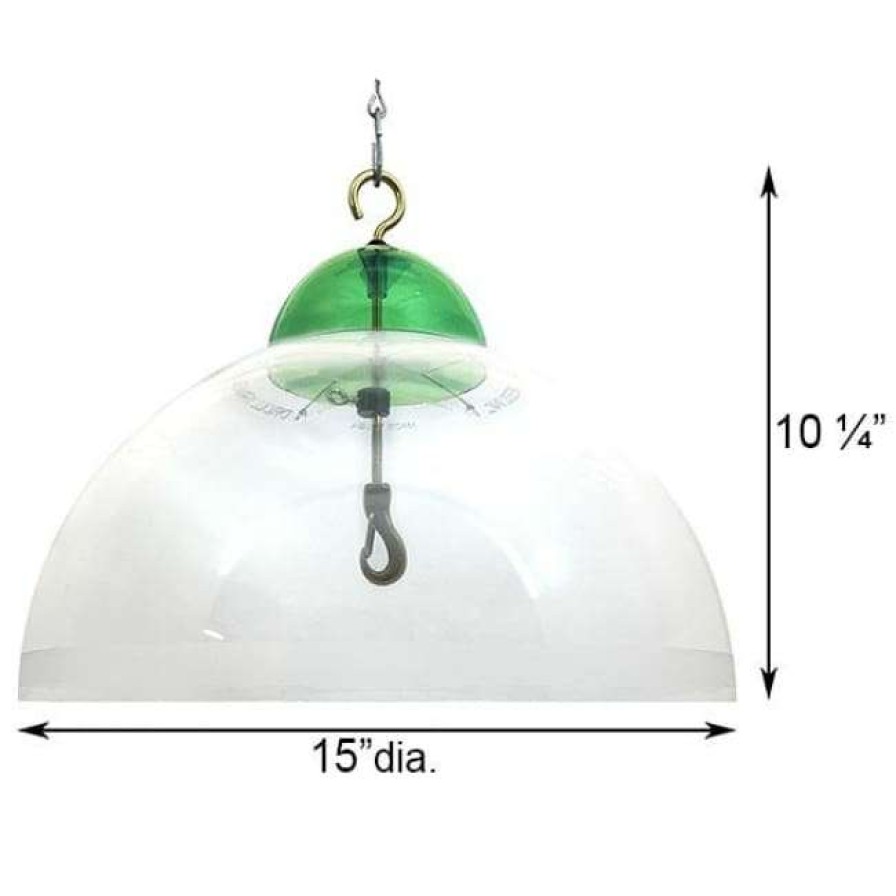 * Droll Yankees Squirrel Guard, Green Bird Feeder Accessories | Bird Feeders