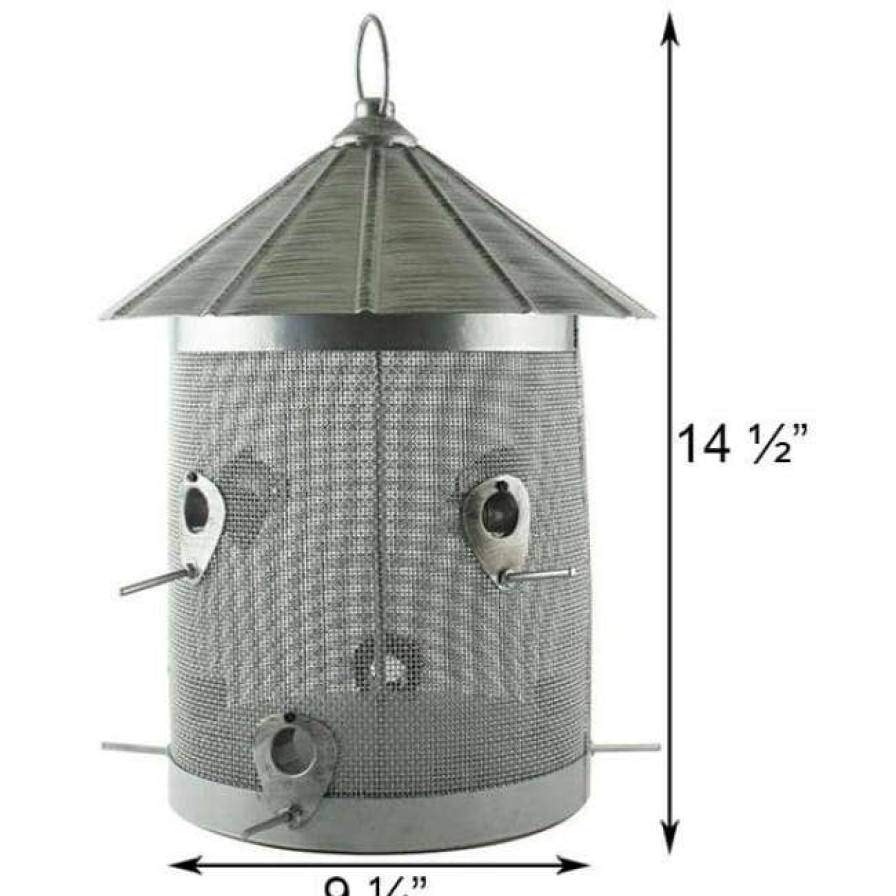 * Woodlink Hanging Feeders Rustic Farmhouse Mesh Silo Bird Feeder | Bird Feeders