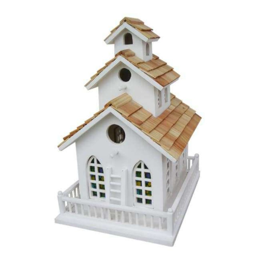 * Home Bazaar Chapel Bell Bird House Decorative Houses | Bird Houses