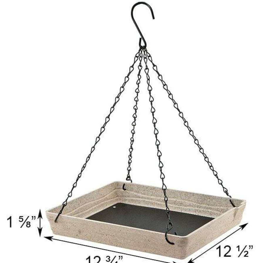 * Woodlink Audubon Plant Fiber-Based Premium Hanging Platform Feeder | Bird Feeders